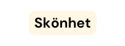 Skönhet